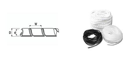SPA4 Elematic                                  Wiring Polyethylene Spirals iØ3,7mm White Self-ext. for Ø4-20mm in 25M/coils